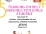 Self Defence training for Girls students